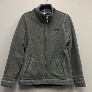 The North Face Women's Charcoal Fleece Lined Jacket - Size L